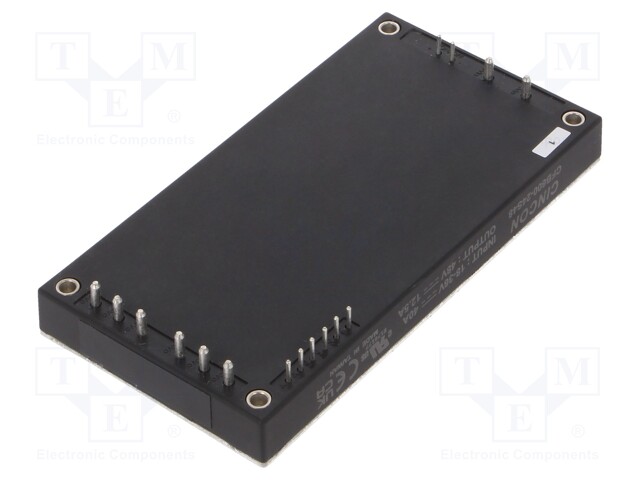 Converter: DC/DC; 600W; Uin: 18÷36V; 48VDC; Iout: 12.5A; 220g; 250kHz