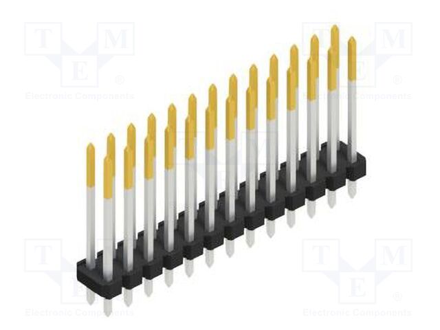 Connector: pin strips; pin header; male; PIN: 26; 2.54mm; THT; 2x13