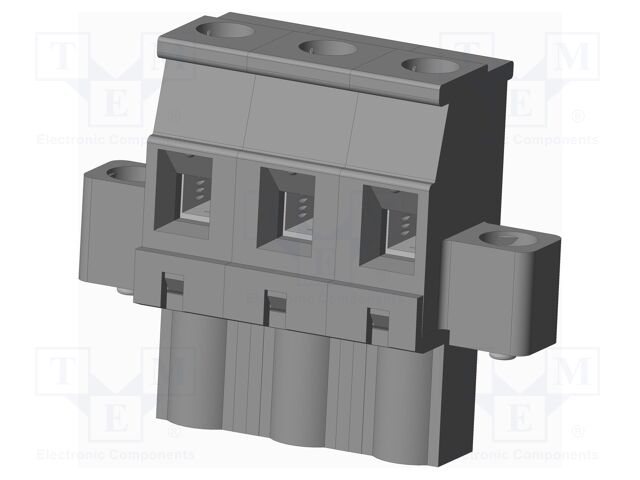 Connector: pluggable terminal block; plug; female; angled 90°