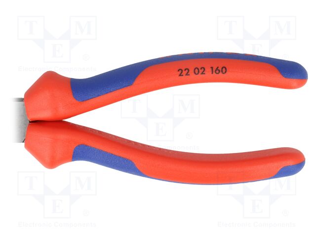 Pliers; round; 160mm; Conform to: DIN/ISO 5745