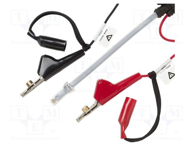 Test lead; black,red