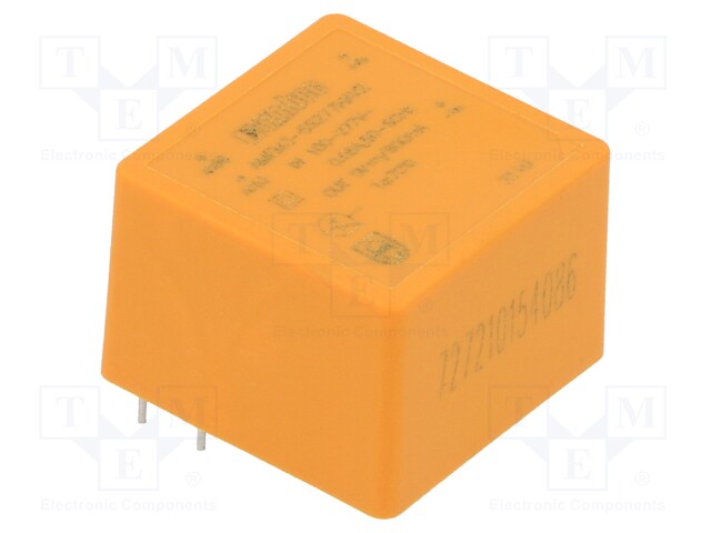 Converter: AC/DC; 3W; Uout: 5VDC; Iout: 0.6A; 76%; Mounting: PCB; 4kV