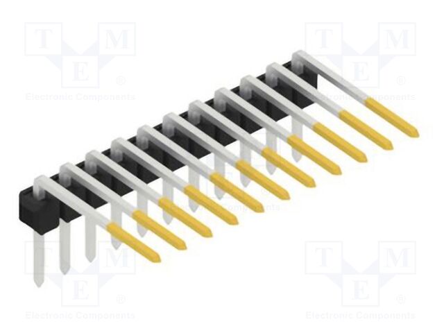 Connector: pin strips; pin header; male; PIN: 11; 2.54mm; THT; 1x11