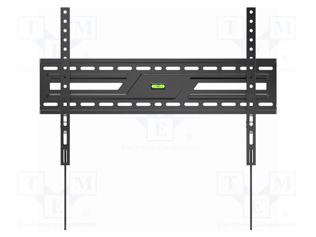Holder; for wall mounting; 75kg; 37÷86"; black; permanent