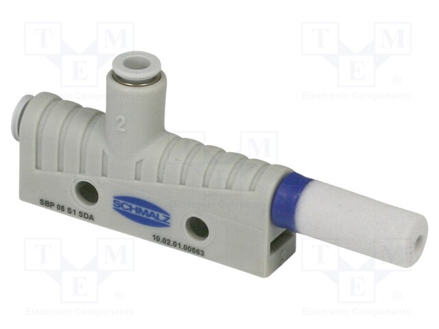 Ejector; Mounting: D4(1)-D4(2); Man.series: SBP; 7.5g; 0÷60°C