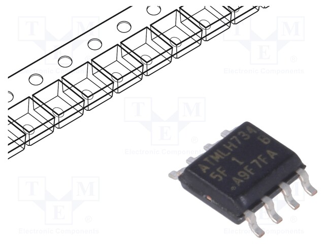 EEPROM memory; SPI; 64kx8bit; 1.8÷5.5V; 20MHz; SO8; serial