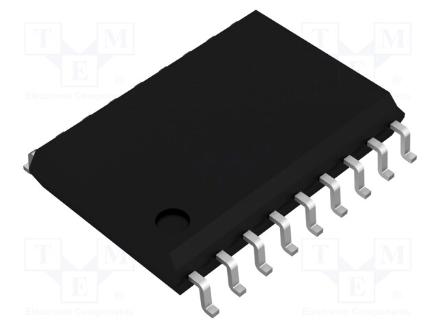 Driver; serial input,latch; BiCMOS; 500mA; 80V; Channels: 1; SO18