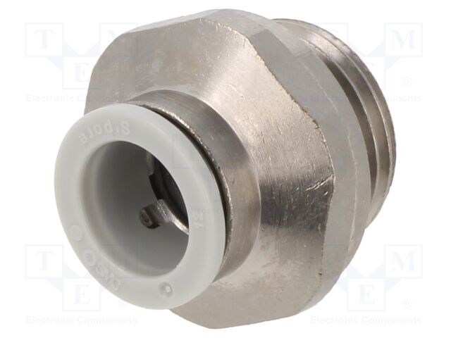 Push-in fitting; straight,inline splice; -1÷10bar; -5÷60°C