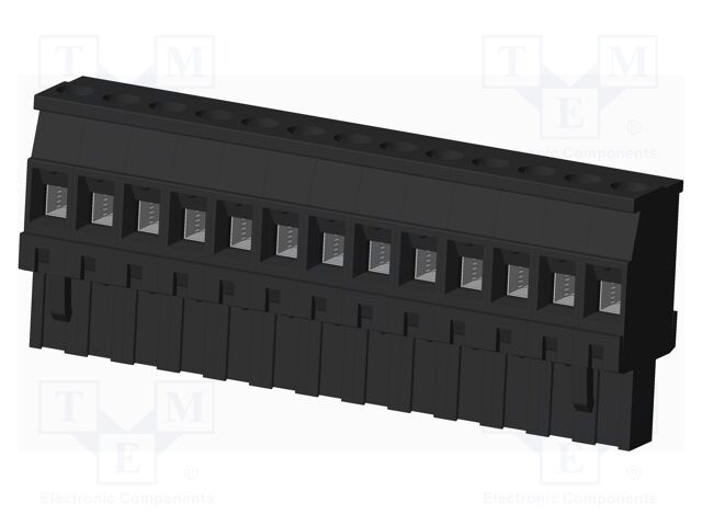 Connector: pluggable terminal block; plug; female; angled 90°