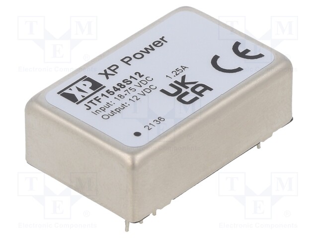 Converter: DC/DC; Mounting: THT