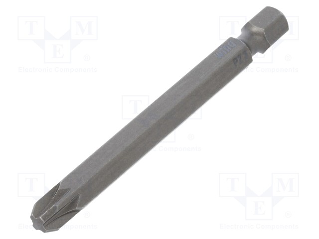 Screwdriver bit; Pozidriv®; PZ3; Overall len: 70mm