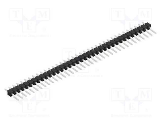 Connector: pin strips; pin header; male; PIN: 36; 2.54mm; SMT; 1x36