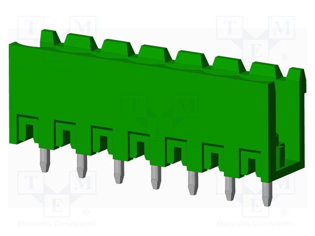 Connector: pluggable terminal block; socket; male; straight; THT