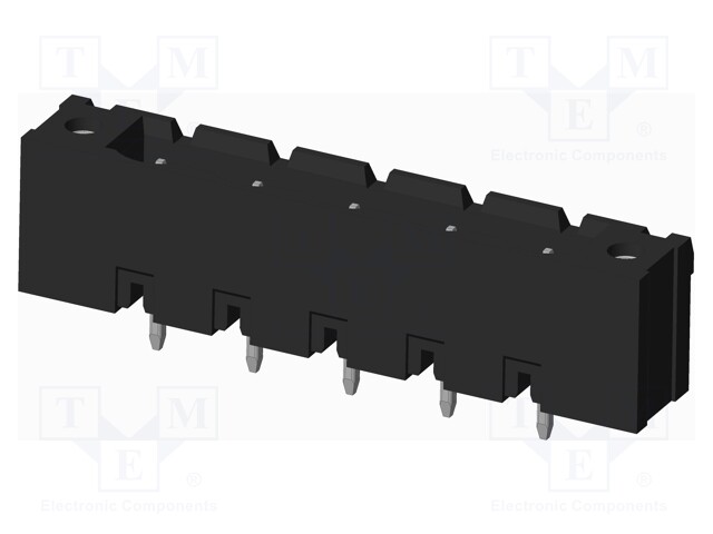 Connector: pluggable terminal block; socket; male; on PCBs