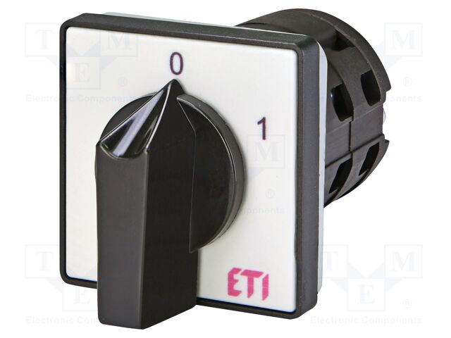 Switch: cam switch; Stabl.pos: 2; 16A; 0-1; for building in; Pos: 2