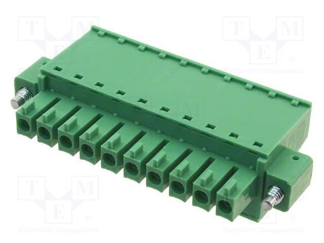 Connector: pluggable terminal block