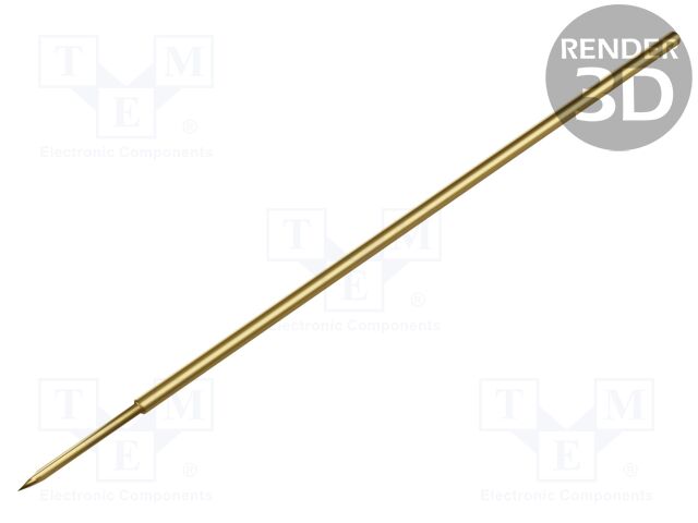Test needle; Spring compression: 4mm; 6.35mm; Min.pitch: 1.27mm