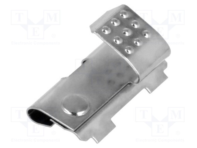 Button/lamella (left) contact; AAA,AAAA,N; Batt.no: 2; push-in