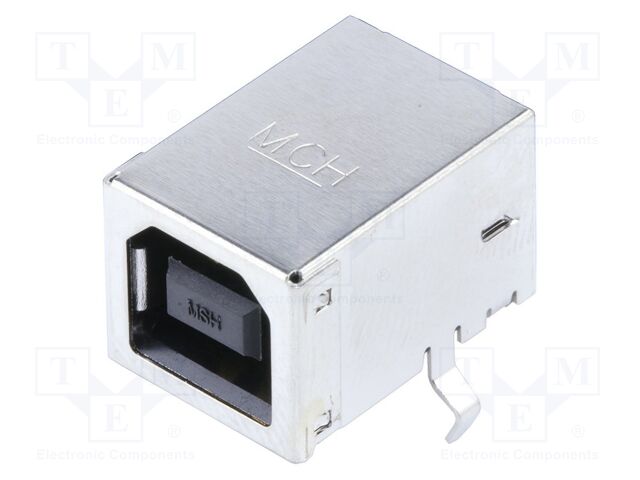 USB B CONN.WITH KINK BOARD LOCK LEAD FRE