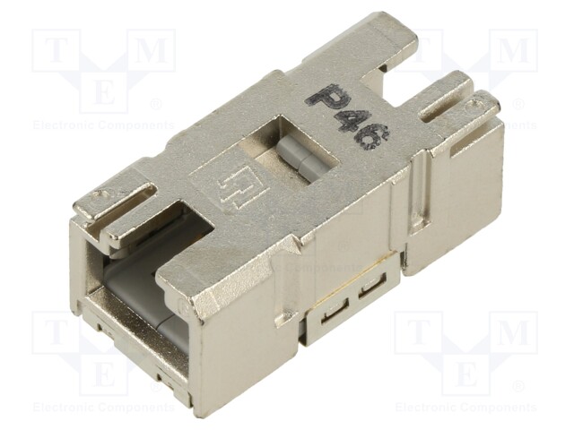 Coupler; RJ45 socket,both sides