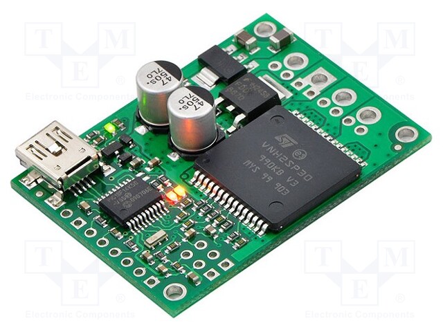 DC-motor driver; VNH2SP30; 20kHz; PWM; 12A; Uin mot: 6÷16V
