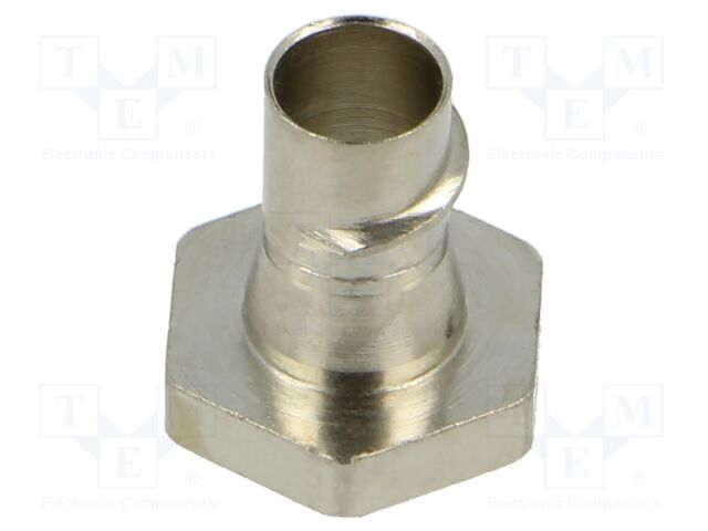 Straight terminal connector; brass; HelaGuard PCS; -100÷300°C