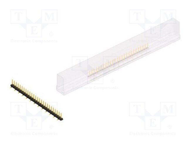 Connector: pin strips; pin header; male; PIN: 26; 2mm; SMT; 1x26