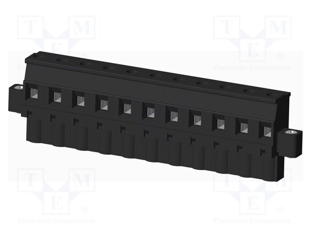 Connector: pluggable terminal block; plug; female; angled 90°