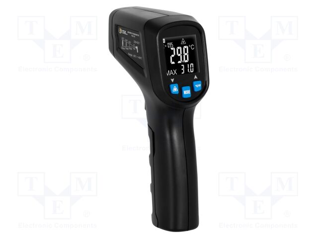 Infrared thermometer; LCD 1,5"; -50÷400°C; Accur.(IR): ±2°C; IP20