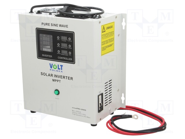 Converter: dc/ac; Man.series: sinusPRO S; 0÷40°C; 230VAC; 1.4kW
