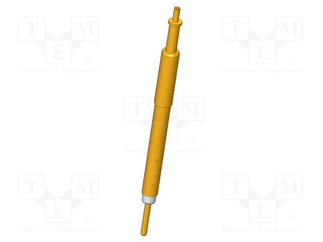 Needle-like test probe; Operational spring compression: 2.65mm