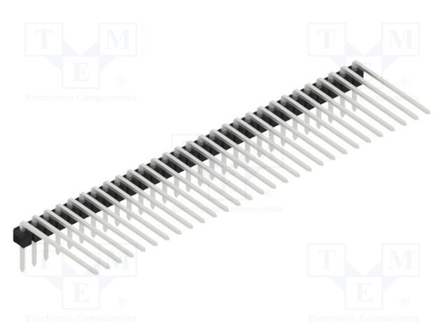 Connector: pin strips; pin header; male; PIN: 29; 2.54mm; THT; 1x29