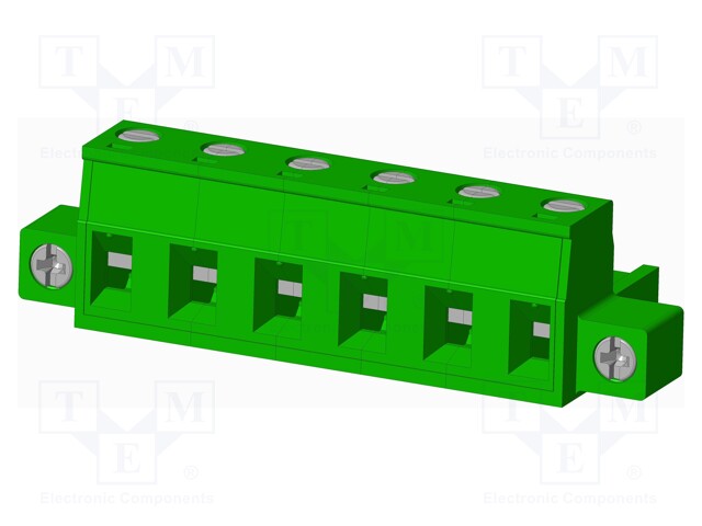 Connector: pluggable terminal block; plug; female; straight; 12A