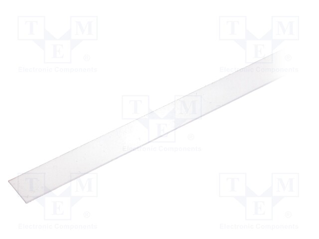 Cover for LED profiles; transparent; 2m; V: B; slide