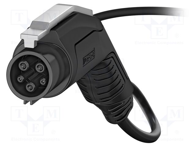 EMobility: cable; 1x18AWG,3x10AWG; 240VAC; 12kW; IP44; 5.49m; 50A
