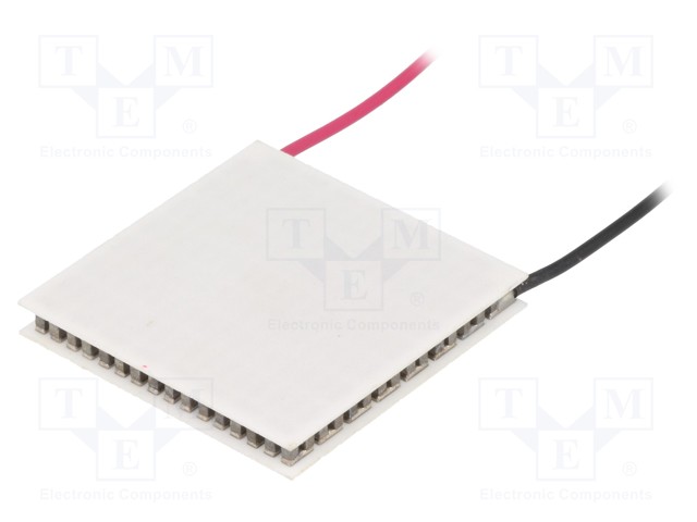Module: Peltier; 15.4V; 4A; 40x40x4.7mm; 33.4W; Mat: Al2O3; 20AWG