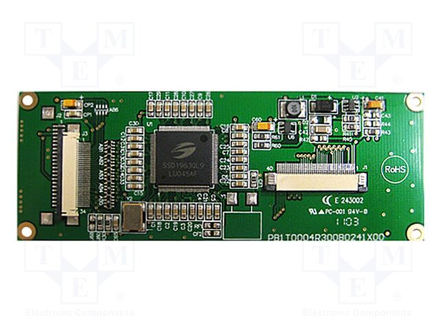 Extension module; 106x40mm; Interface: 8bit parallel