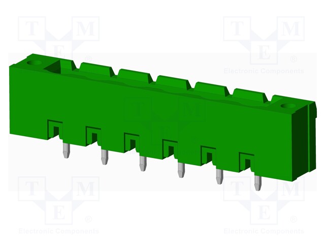 Connector: pluggable terminal block; socket; male; straight; THT