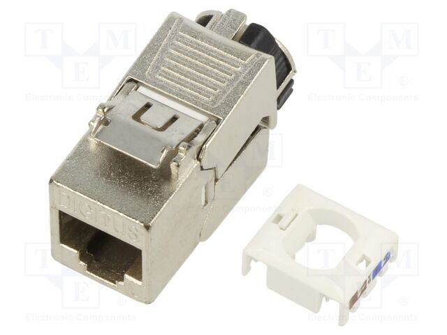 Connector: RJ45; socket; PIN: 8; Cat: Cat 8.1; shielded; straight