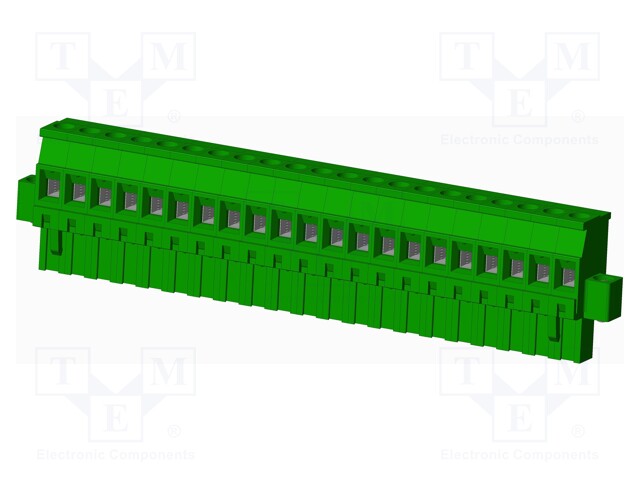 Connector: pluggable terminal block; plug; female; angled 90°
