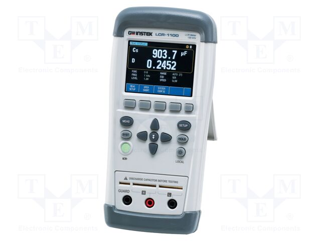 LCR meter; touch screen,LCD TFT 2,8"; (50000); 50mΩ÷10MΩ