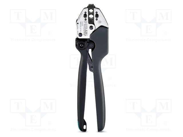 Tool: for crimping colaxial / RF connectors; 256mm