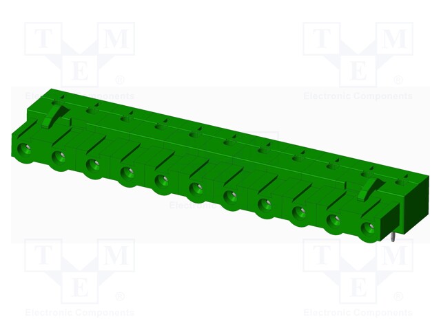 Connector: pluggable terminal block; socket; female; angled 90°