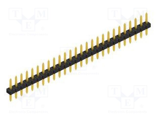 Connector: pin strips; pin header; male; PIN: 26; 2mm; THT; 1x26