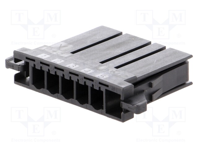 Plug; wire-board; female; D-3100S; 3.81mm; PIN: 5; Layout: 1x5; 250V