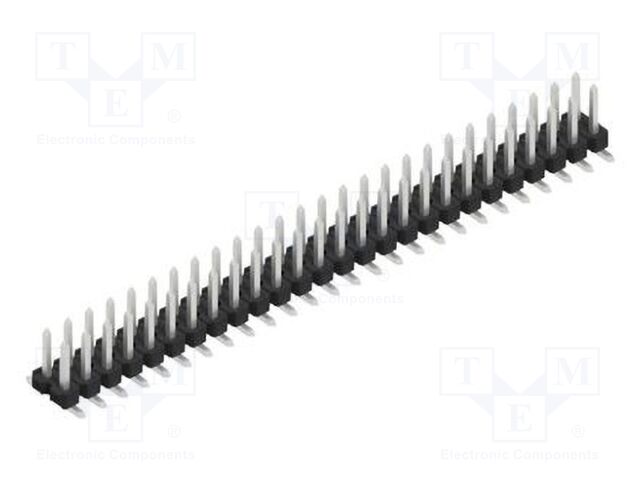 Connector: pin strips; pin header; male; PIN: 52; 2.54mm; SMT; 2x26