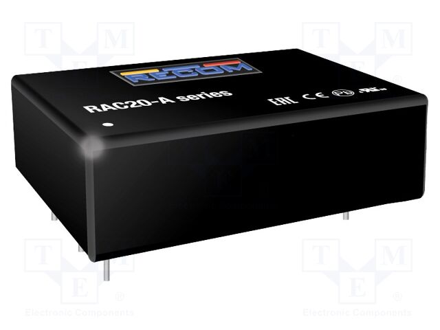 Converter: AC/DC; 20W; PCB; RAC
