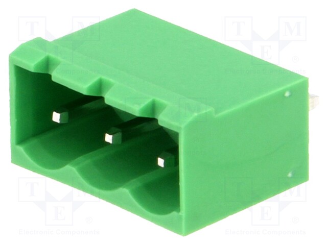 Pluggable terminal block; 5.08mm; ways: 3; straight; socket; male