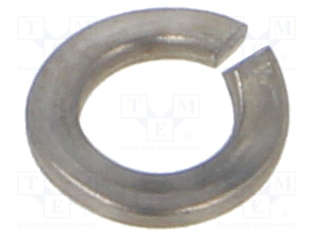 Washer; wave,spring; M4; D=7.6mm; h=0.9mm; DIN 128A; BN 8856