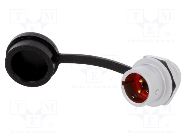 Socket; male; SF12; PIN: 2; IP67; 13A; soldering; 250V; 1.5mm2